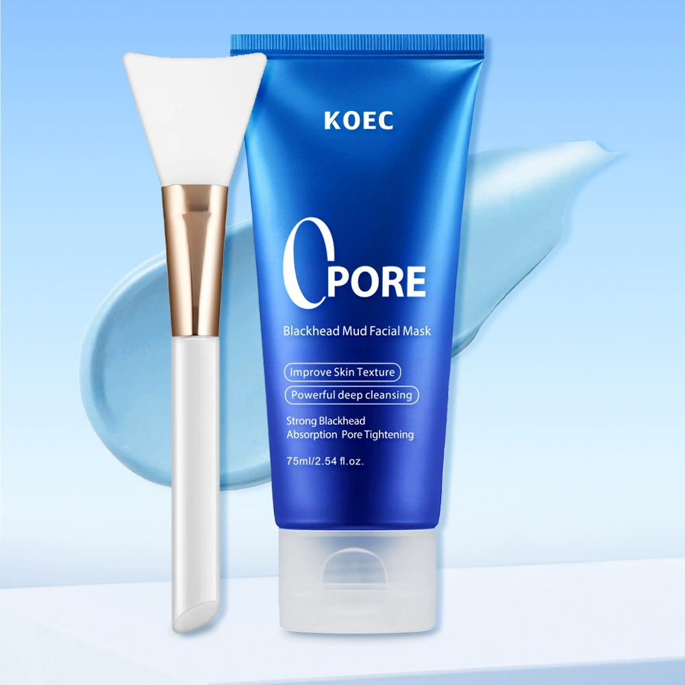 Dust Mask Construction - 75ml KOEC ゼロポア ブラックヘッド ブルーマッド フェイシャルマスク