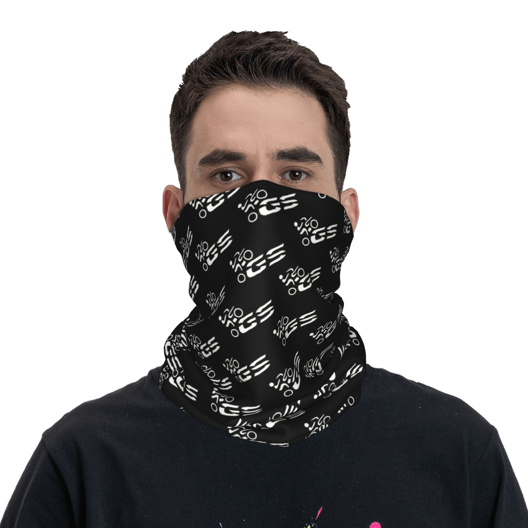 Neck Gaiter Face Cover - カスタムGSモトバンダナネックウォーマー男女兼用冬用スキーハイキングスカーフゲイターエンデューロレースフェイスカバー