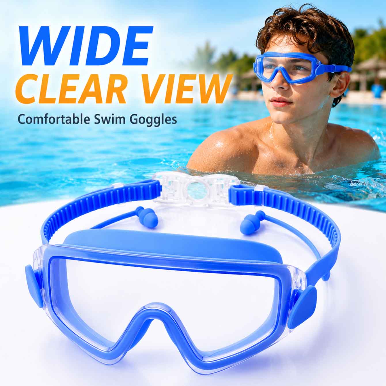 1PC スイムゴーグル シュノーケル ダイビングマスク ユー - Anti Pollution Mask のレビューと価格