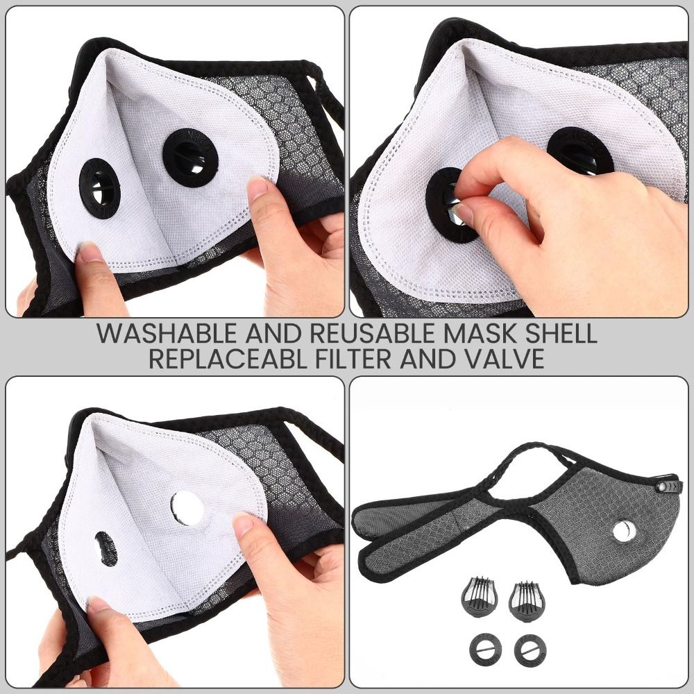 通気性のある人間工学に基づいた防塵マスク、調節可能なノーズク - Dust Mask Construction のレビューと価格