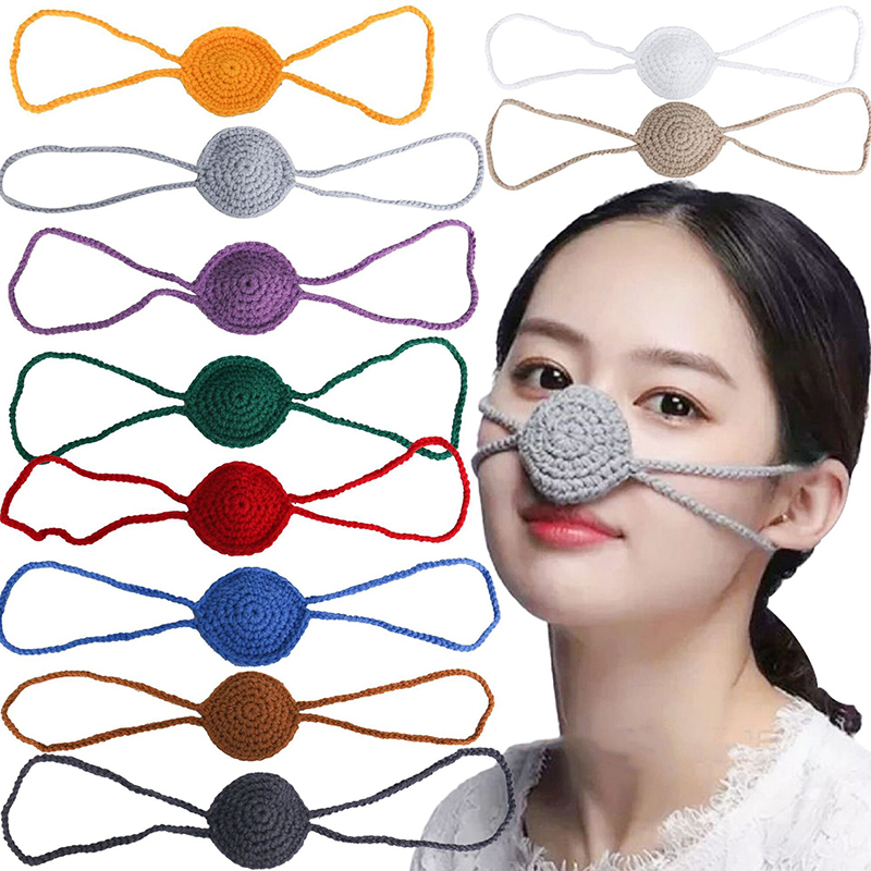 ノーズウォーマーカバー屋外暖かさ不凍液鼻プロテクターガードノ - Anti Pollution Mask のレビューと価格