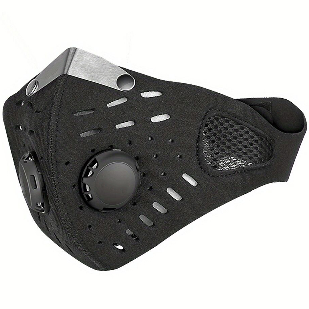 オートバイマスク夏通気性マスクフィルターハーフフェイスモトマ - Anti Pollution Mask のレビューと価格