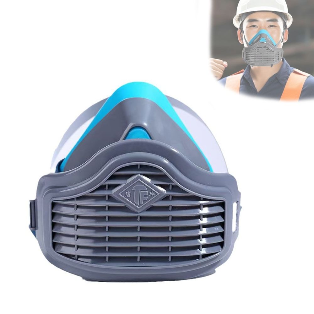 シリコン製防塵ハーフマスク 再利用可能 交換可能なフィルター - Respirator Half Face のレビューと価格