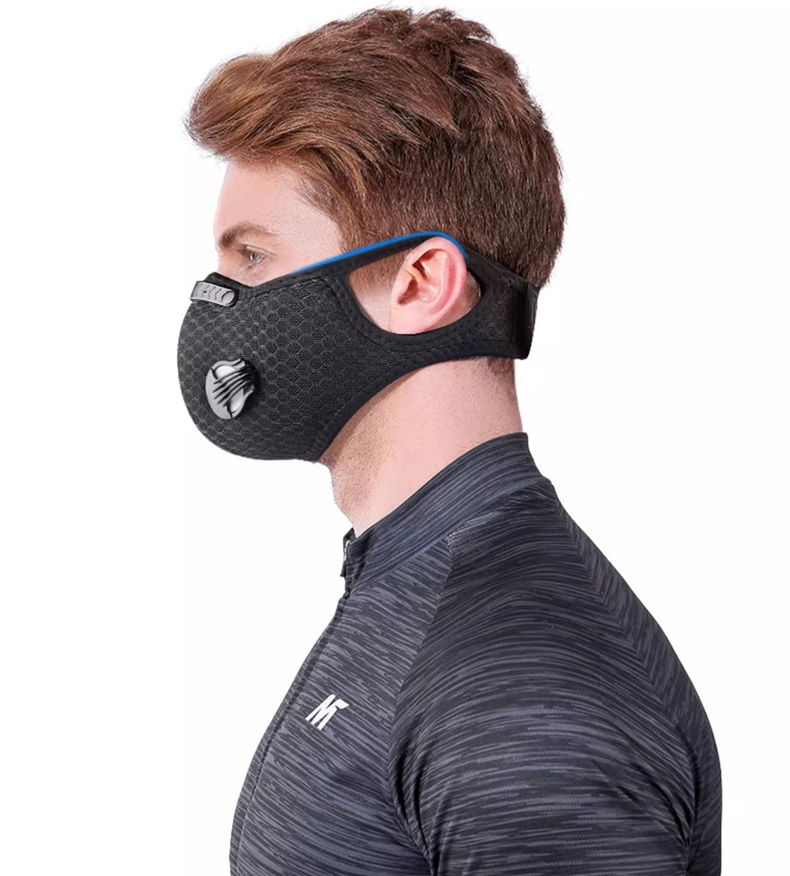 サイクリングマスク スポーツ 洗える 再利用可能 フィルター - Anti Pollution Mask のレビューと価格