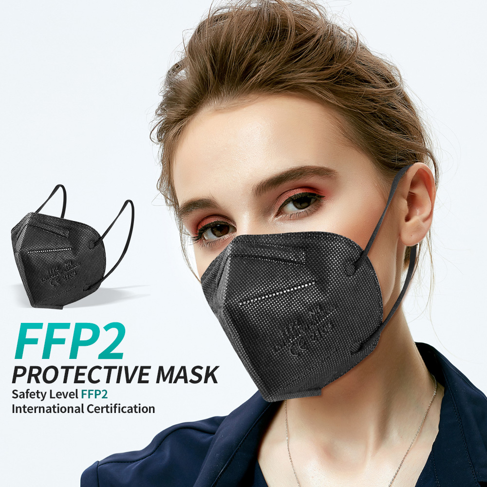 保護フェイスマスクkn95ffp2,5層,フィルター,口,呼 - Kn95 Respirator Mask のレビューと価格