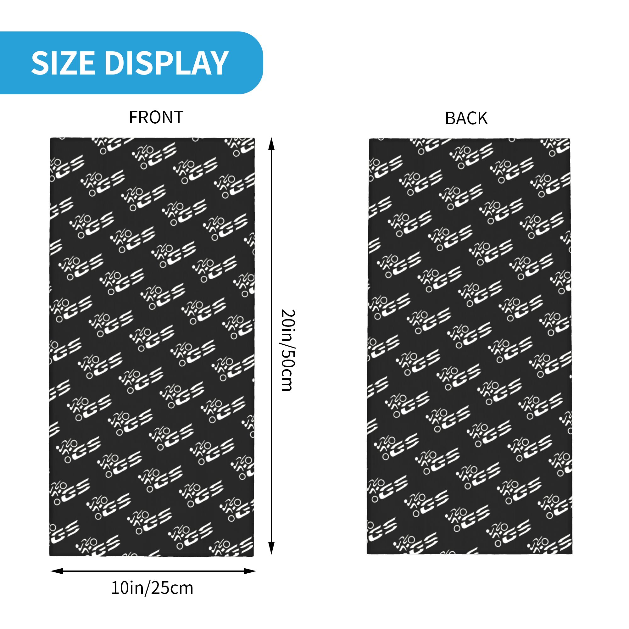 カスタムGSモトバンダナネックウォーマー男女兼用冬用スキーハ - Neck Gaiter Face Cover のレビューと価格