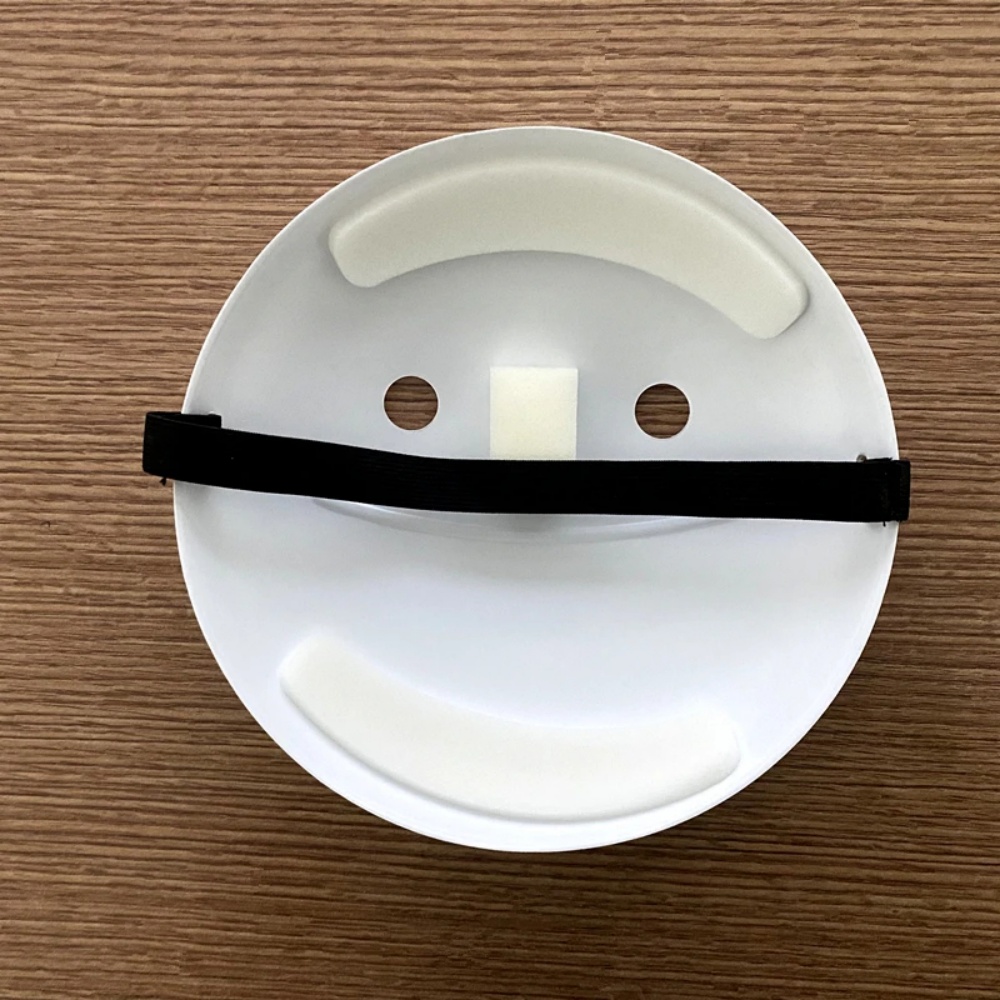 アニメドリームコスプレスマイルマスク大人用フルフェイスホワイ - Kids Face Mask のレビューと価格