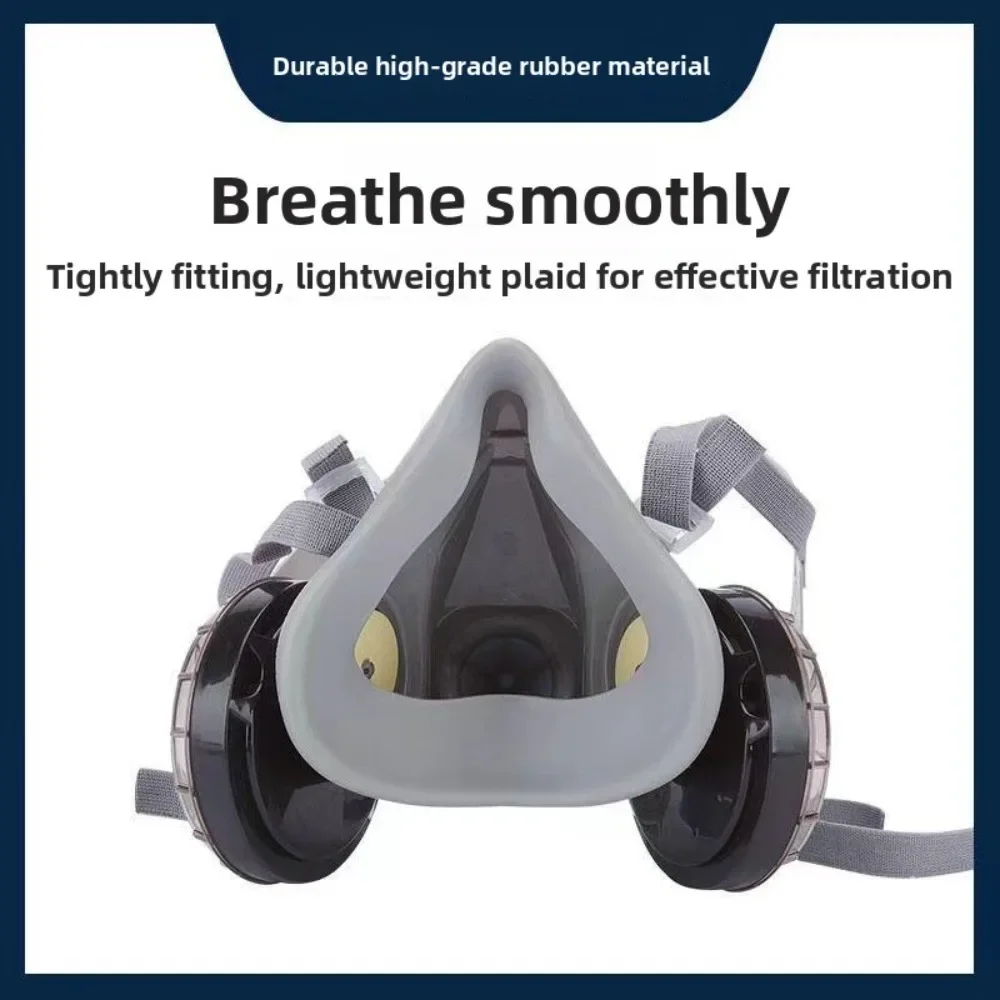 6200 ハーフフェイス呼吸器 再利用可能な防塵・防毒マスク - Respirator Half Face のレビューと価格