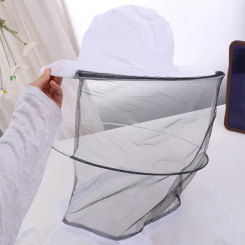 メッシュハーフボディ養蜂家服通気性抗蜂服抗蜂刺フェイスマスク - Respirator Half Face のレビューと価格