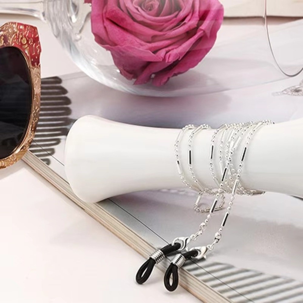 トレンディなメタルメガネチェーン、紛失防止ネックマスクストラ - Mask Chain Holder のレビューと価格