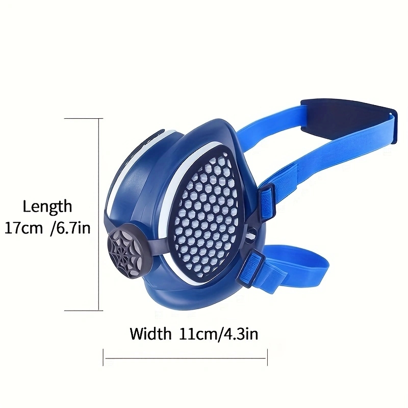 交換可能で再利用可能なフィルター付きシリコンハーフマスクマス - Kn95 Respirator Mask のレビューと価格