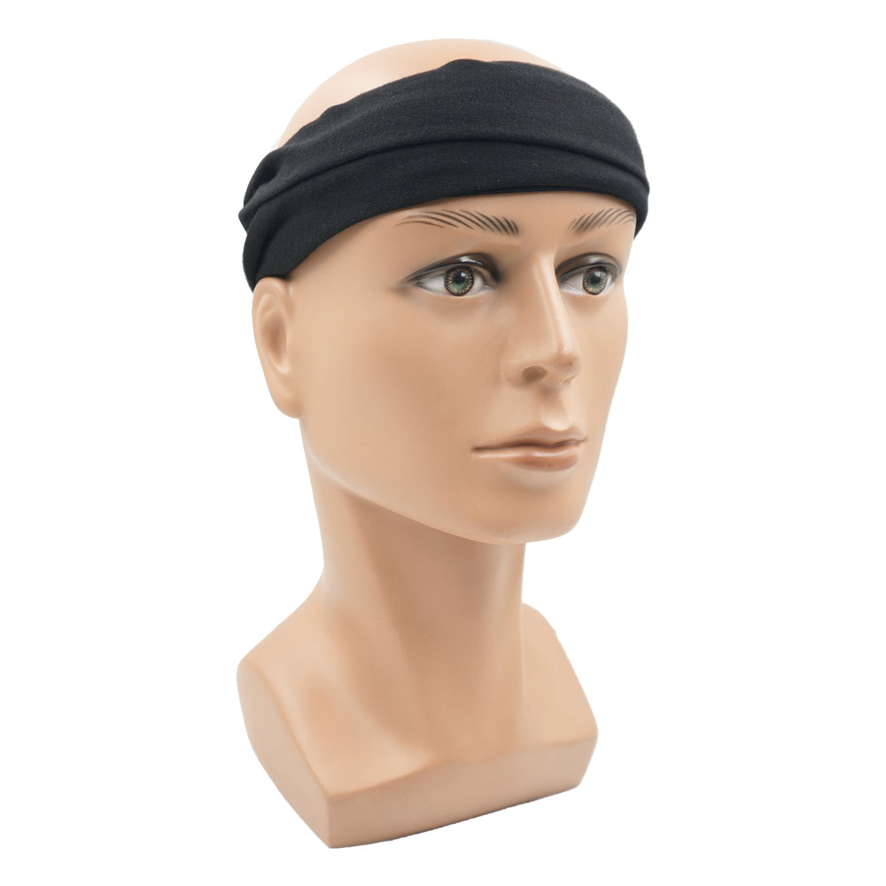 シームレスな無地バンダナ男性女性黒赤グレーヘッドバンドスカー - Neck Gaiter Face Cover のレビューと価格