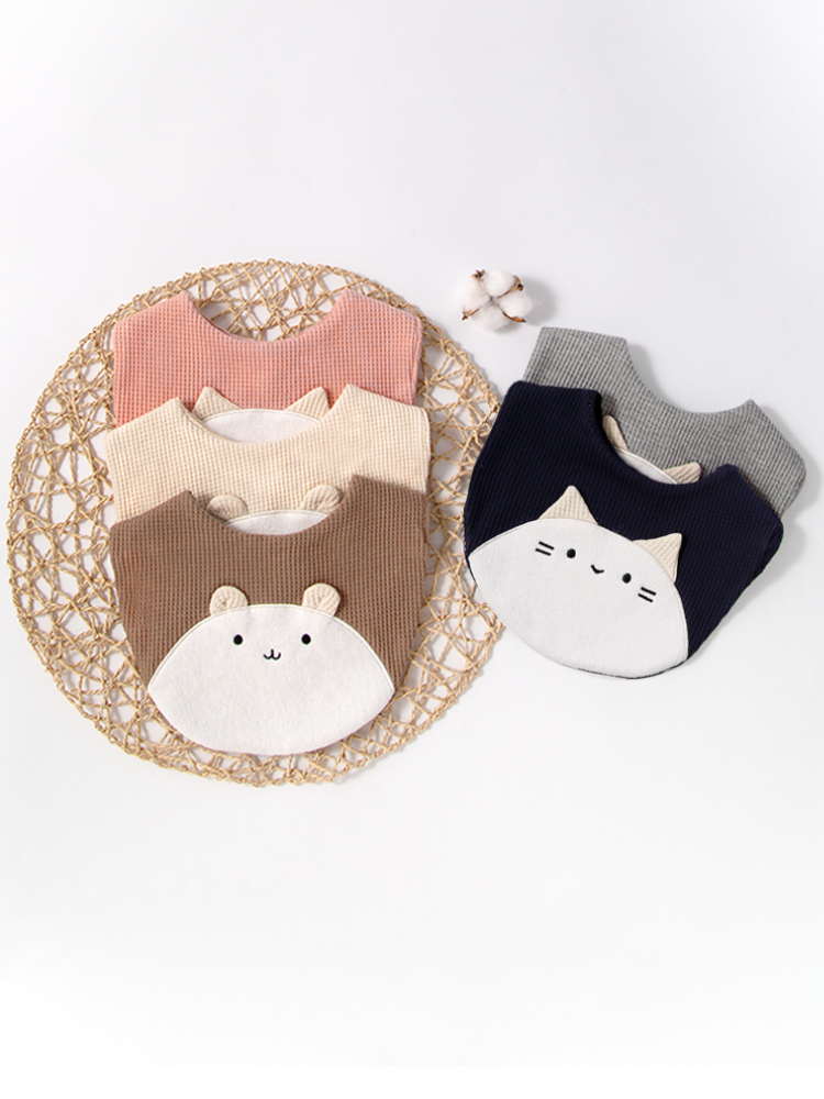 2 個ベビーよだれかけ子猫テディベアベビーよだれかけ新生児マ - Kids Face Mask のレビューと価格