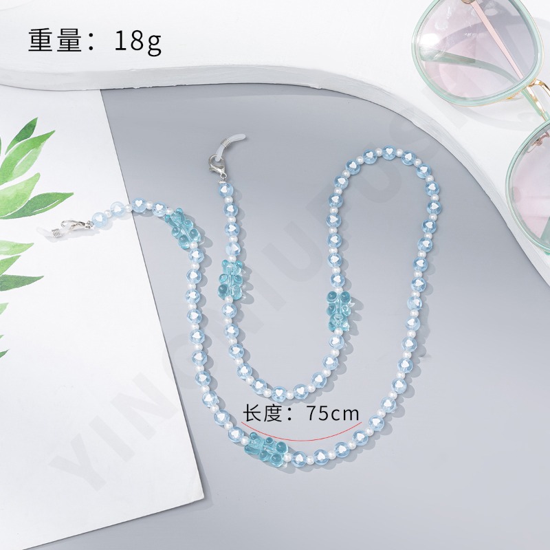 女性用マスクホルダーネックロープ,ボヘミアンスタイル,透かし - Mask Chain Holder のレビューと価格
